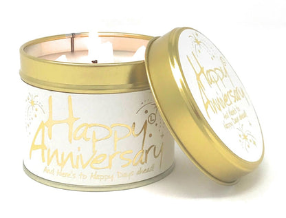 Lily Flame Geurkaars Happy Anniversary