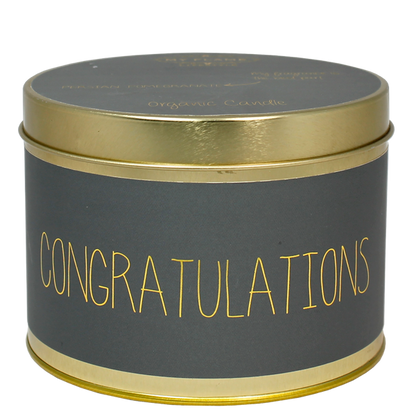 My Flame - Soja kaars - Congratulations