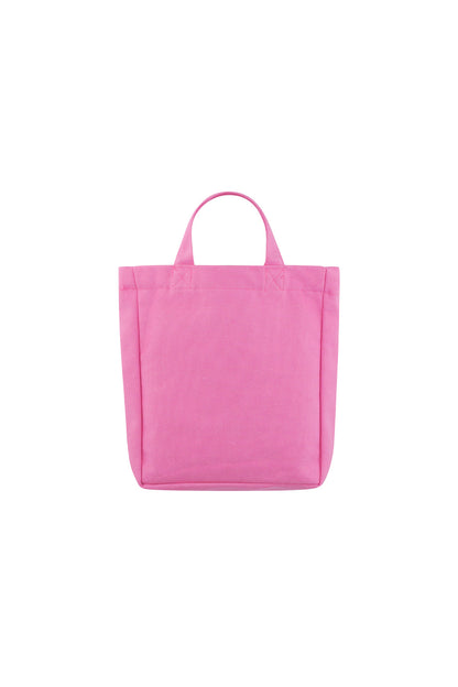 Canvas tas wimpers roze klein